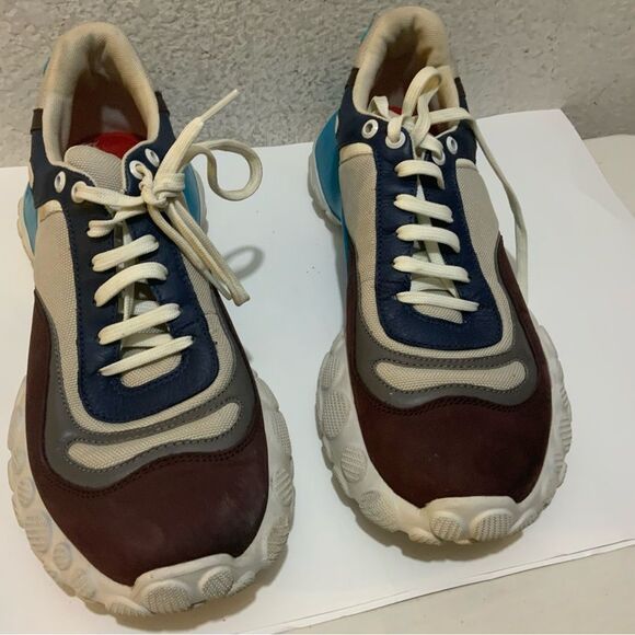 Camper Pelotas Mars Multicolored textile and nubuck sneakers Men’s 44 /10.5 - Picture 3 of 10